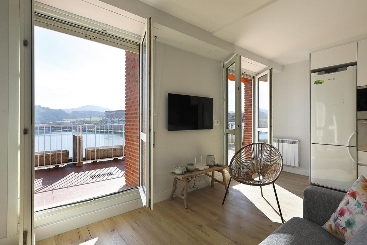 Appartamento Xatetto Etxea Ocean View Zumaia Esterno foto